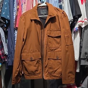 Banana Republic Brown Military Field Jacket